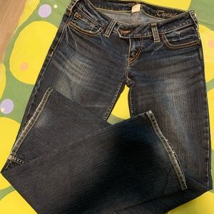 Silver jeans from Buckle